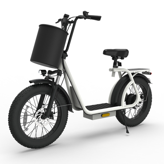 X20 White 20 Inch Electric Scooter