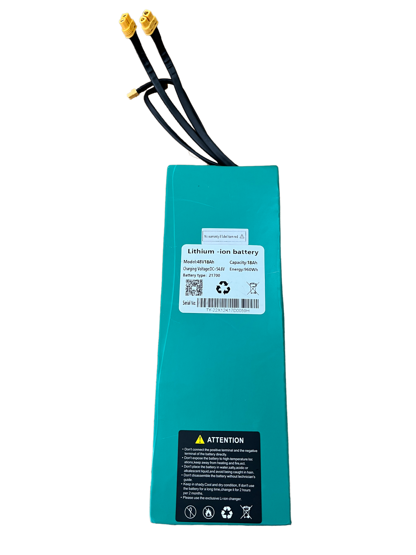 Li-on Battery 48V 18AH